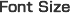 font-size